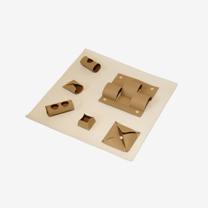 Catchhada | Natural Puzzle Mat for Curious Cats